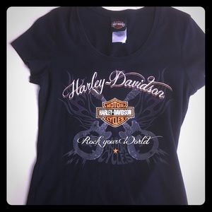 Woman’s Harley Davidson T- Shirt Sz. S